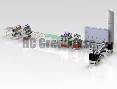 XPS擠出聚苯乙烯發(fā)泡板生產(chǎn)線